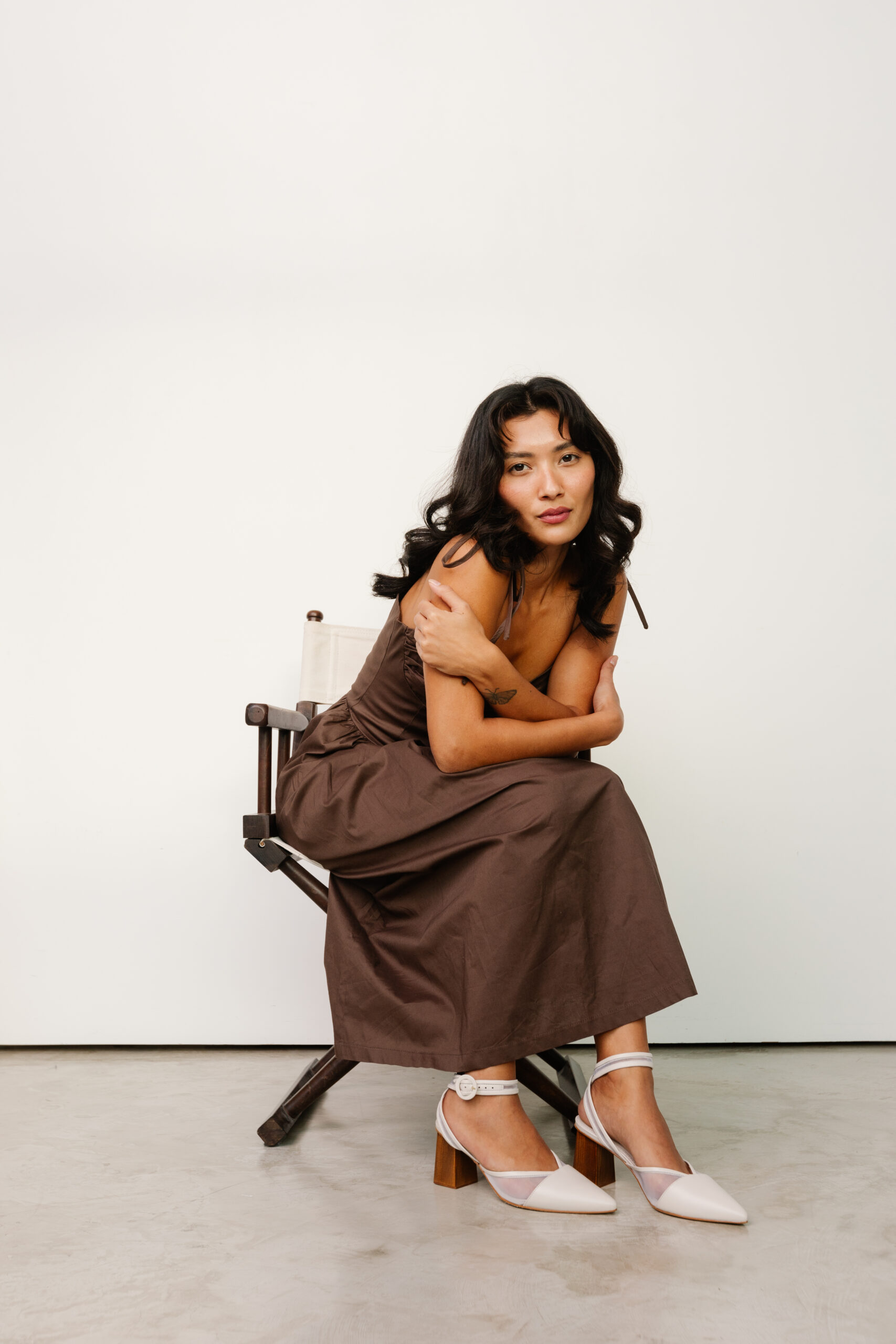 Sapato Salto Madeira Nadel