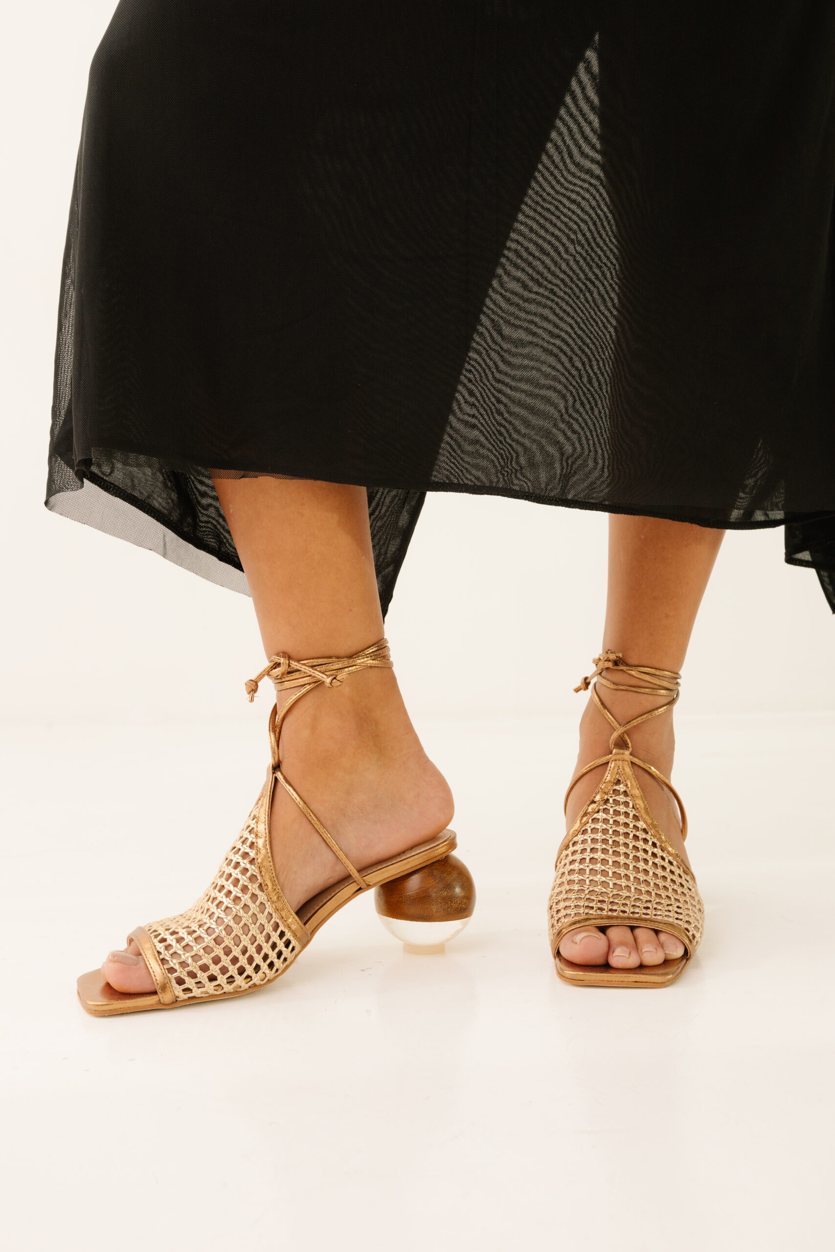 Sandália Salto Médio Viena - Imagem 3